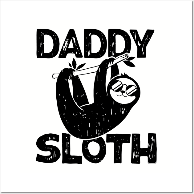 Daddy Sloth Wall Art by AngelBeez29